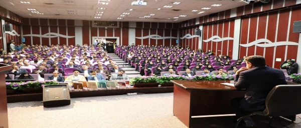 مراسم استقبال از نو دانشجومعلمان با حضور رییس دانشگاه در پردیس نسیبه