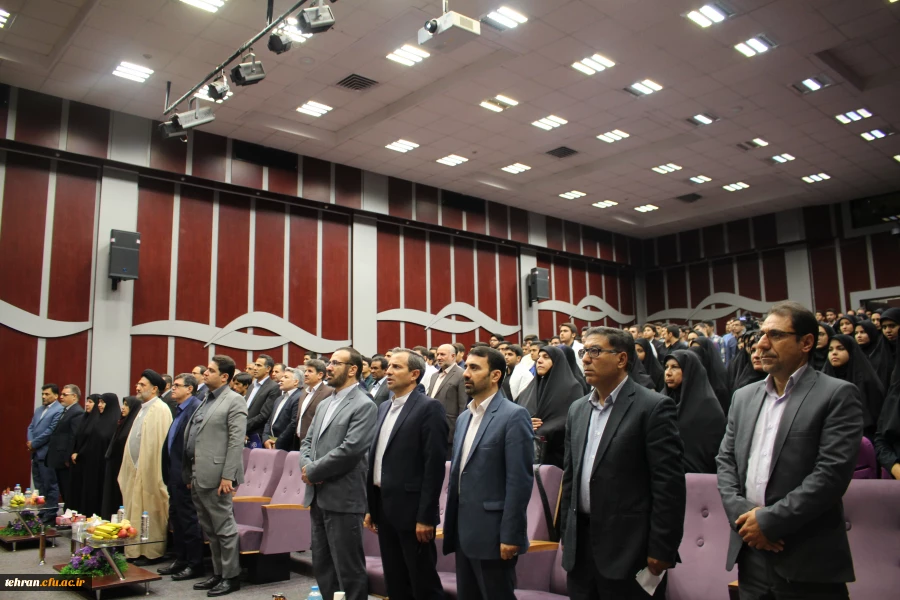 مراسم رسمی استقبال از نو دانشجو معلمان دانشگاه فرهنگیان برگزار شد