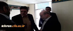رئیس دانشگاه فرهنگیان از مرکز شهید بهشتی تهران بازدید کرد