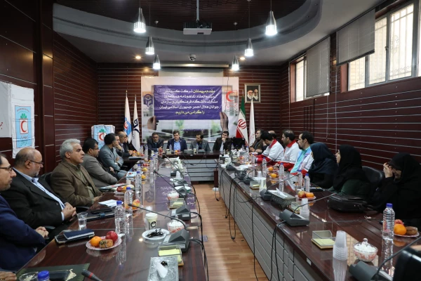 مراسم انعقاد تفاهم نامه همکاری دانشگاه فرهنگیان و سازمان جوانان جمعیت هلال احمر