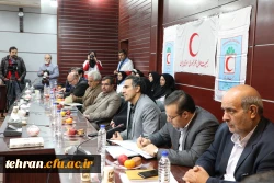 مراسم انعقاد تفاهم نامه همکاری دانشگاه فرهنگیان و سازمان جوانان جمعیت هلال احمر