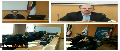 نشست رییس اداره سنجش و ساماندهی فعالیت های فرهنگی سازمان مرکزی  با کارکنان حوزه فرهنگی و اجتماعی پردیس ها و مراکز استان تهران