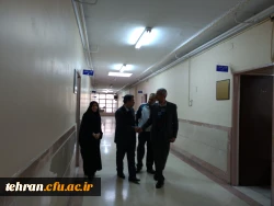 مرکز آموزشی شهدای مکه : 
بازدید مدیریت امور پردیس های استان تهران و معاون آموزشی، فرهنگی و پژوهشی از برگزاری امتحانات پایان ترم 8