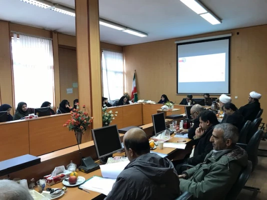 جلسه مدیران گروههای آموزشی