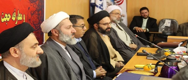 سید امین الله دادگر مسئول نهاد نمایندگی مقام معظم رهبری در سازمان مرکزی دانشگاه فرهنگیان در مراسم تکریم و معارفه مسئول نهاد نمایندگی استان تهران