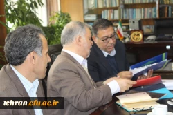 دیدار صمیمی با عبدالرضا فولادوند مدیرکل آموزش و پرورش شهر تهران