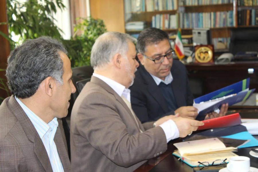 دیدار صمیمی با عبدالرضا فولادوند مدیرکل آموزش و پرورش شهر تهران