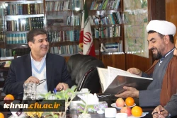 دیدار صمیمی با عبدالرضا فولادوند مدیرکل آموزش و پرورش شهر تهران