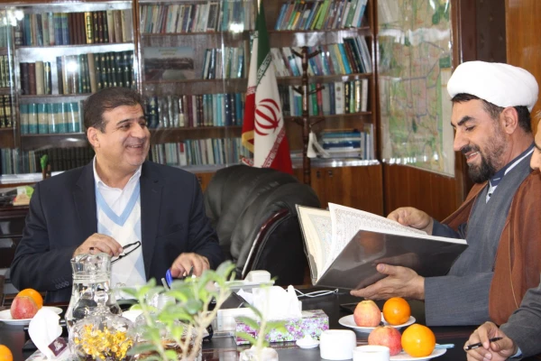 دیدار صمیمی با عبدالرضا فولادوند مدیرکل آموزش و پرورش شهر تهران