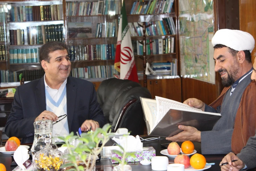 دیدار صمیمی با عبدالرضا فولادوند مدیرکل آموزش و پرورش شهر تهران