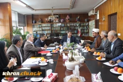 دکتر پرویز انصاری راد سرپرست مدیریت پردیس های استان تهران در دیدار با عبدالرضا فولادوند مدیرکل آموزش و پرورش شهر تهران