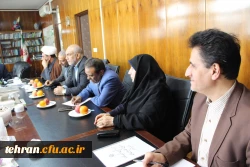 دکتر پرویز انصاری راد سرپرست مدیریت پردیس های استان تهران در دیدار با عبدالرضا فولادوند مدیرکل آموزش و پرورش شهر تهران