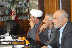 دکتر پرویز انصاری راد سرپرست مدیریت پردیس های استان تهران در دیدار با عبدالرضا فولادوند مدیرکل آموزش و پرورش شهر تهران