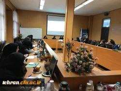 جلسه مدیران گروه های آموزشی استان تهران و معاون آموزشی، پژوهشی و فرهنگی استان تهران با حضور دکتر نادری و دکتر عطاران