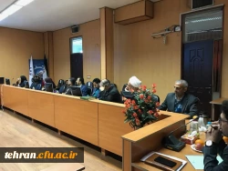 جلسه مدیران گروه های آموزشی استان تهران و معاون آموزشی، پژوهشی و فرهنگی استان تهران با حضور دکتر نادری و دکتر عطاران
