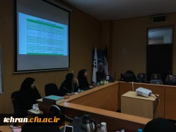 جلسه مدیران گروه های آموزشی استان تهران و معاون آموزشی، پژوهشی و فرهنگی استان تهران با حضور دکتر نادری و دکتر عطاران