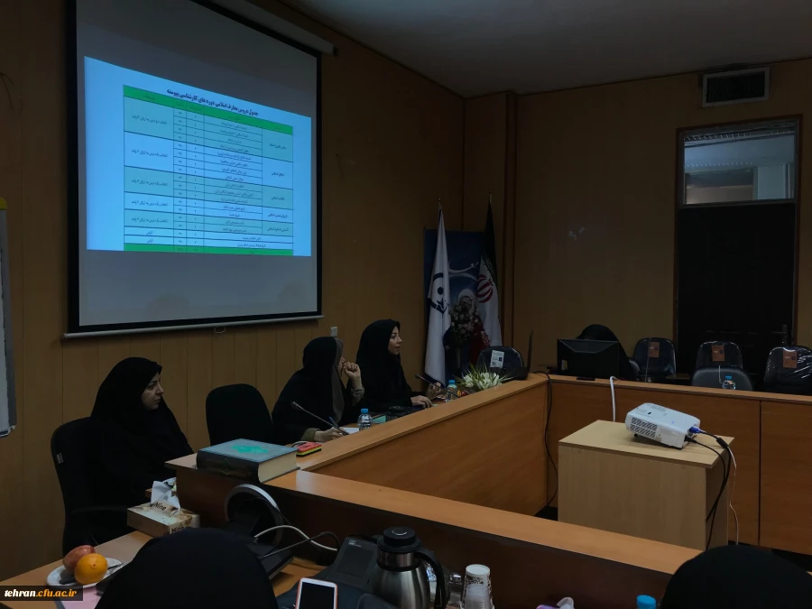 جلسه مدیران گروه های آموزشی استان تهران و معاون آموزشی، پژوهشی و فرهنگی استان تهران با حضور دکتر نادری و دکتر عطاران