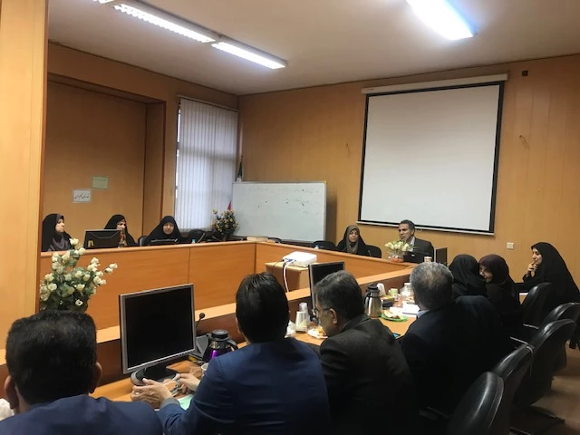 جلسه مدیران گروه های آموزشی استان تهران و معاون آموزشی، پژوهشی و فرهنگی استان تهران با حضور دکتر نادری و دکتر عطاران