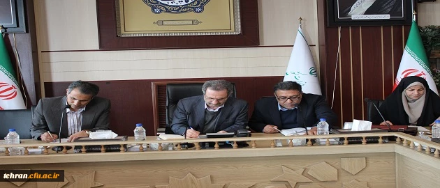 استاندار تهران در دیدار با سرپرست و معاونان مدیریت پردیس های استان تهران