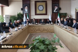 استاندار تهران در دیدار با سرپرست و معاونان مدیریت پردیس های استان تهران