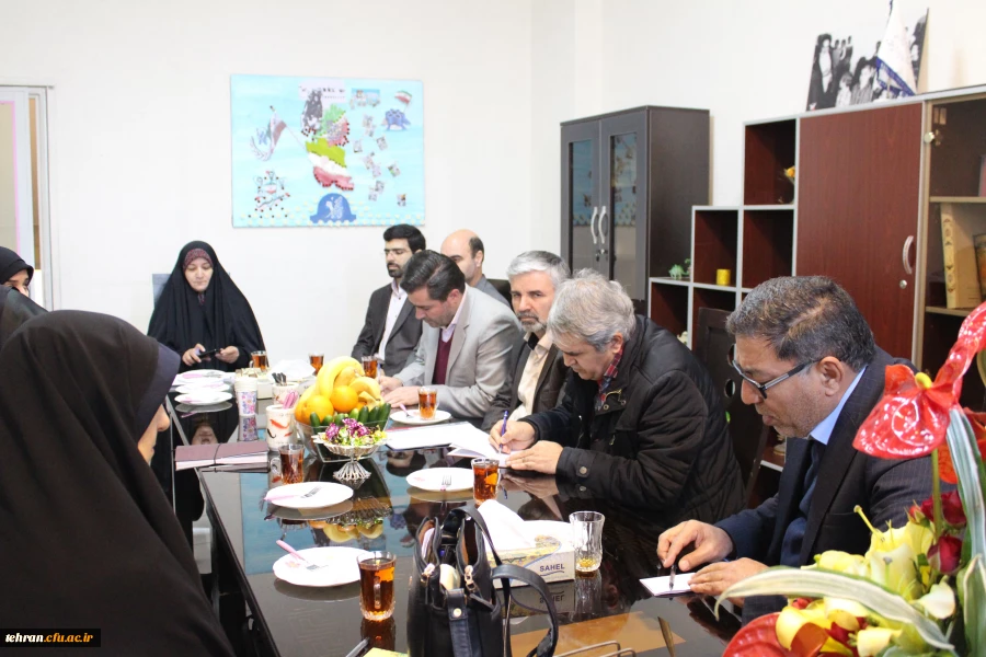 گزارش تصویری بازدید مدیران کل حوزه آموزش دانشگاه به همراه مدیر امور پردیس های استان تهران و معاون آموزشی، پژوهشی و فرهنگی استان 7