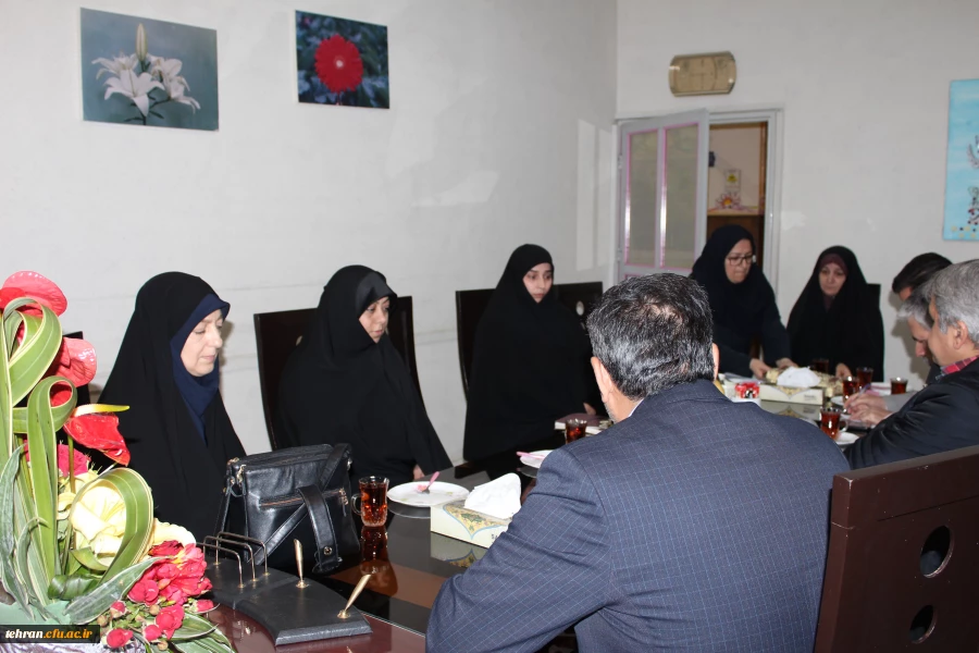 گزارش تصویری بازدید مدیران کل حوزه آموزش دانشگاه به همراه مدیر امور پردیس های استان تهران و معاون آموزشی، پژوهشی و فرهنگی استان 8