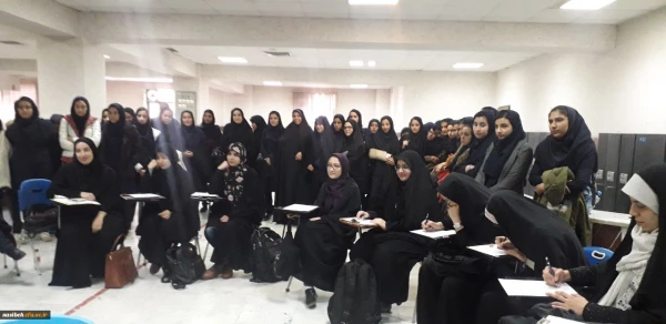 بازدید دانش آموزان متوسطه از پردیس نسیبه