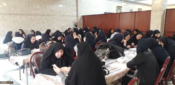 بازدید دانش آموزان متوسطه از پردیس نسیبه