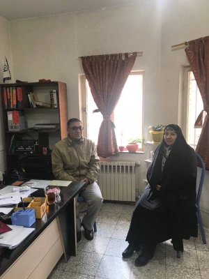 ازدید سرزده دکتر انصاری راد از ستاد اسکان استان تهران در پردیس نسیبه