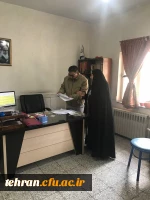 ازدید سرزده دکتر انصاری راد از ستاد اسکان استان تهران در پردیس نسیبه