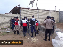 گزارش تصویری از اردوی جهادی دانشجومعلمان استان تهران در کمک به مناطق سیل زده 5