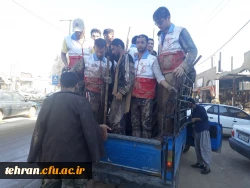 گزارش تصویری از اردوی جهادی دانشجومعلمان استان تهران در کمک به مناطق سیل زده 11