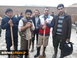 گزارش تصویری از اردوی جهادی دانشجومعلمان استان تهران در کمک به مناطق سیل زده 12