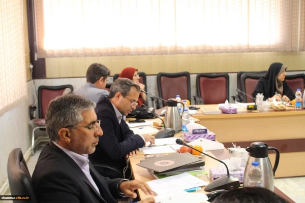 هجدهمین شورای نشر دانشگاه در پردیس شهید چمران برگزار شد