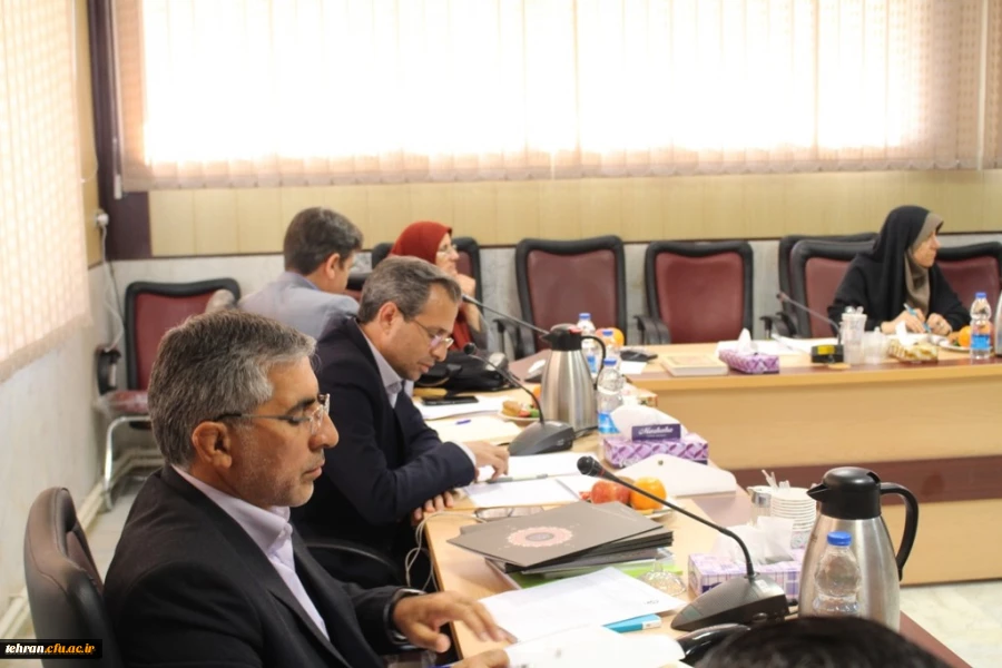 هجدهمین شورای نشر دانشگاه در پردیس شهید چمران برگزار شد