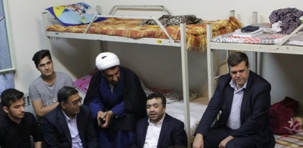 دیدار دکتر خنیفر از پردیس شهید چمران