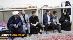 دیدار دکتر خنیفر از پردیس شهید چمران