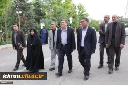 دیدار دکتر خنیفر از پردیس شهید چمران