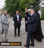 دیدار دکتر خنیفر از پردیس شهید چمران