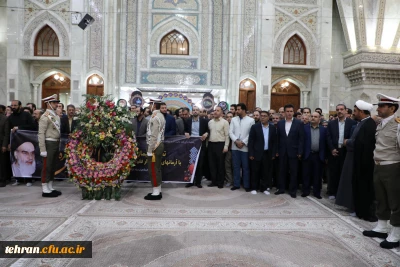 تجدید میثاق مدیران ، استادان و دانشجویان دانشگاه فرهنگیان استان تهران با آرمان های انقلاب اسلامی،امام خمینی(ره) و رهبر معظم انقلاب اسلامی (مدظله العالی)