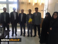 بازدید دکتر انصاری راد سرپرست معاونت دانشجویی، دکتر بلاغی سرپرست مدیریت پردیس های استان تهران و آقای فولادوند مدیر کل آموزش و پرورش شهر تهران از فرایند مصاحبه داوطلبان ورود به دانشگاه فرهنگیان استان تهران 3