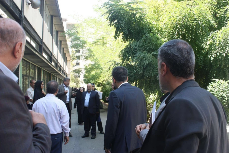 بازدید دکتر انصاری راد سرپرست معاونت دانشجویی، دکتر بلاغی سرپرست مدیریت پردیس های استان تهران و آقای فولادوند مدیر کل آموزش و پرورش شهر تهران از فرایند مصاحبه داوطلبان ورود به دانشگاه فرهنگیان استان تهران 6