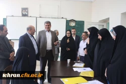 بازدید دکتر انصاری راد سرپرست معاونت دانشجویی، دکتر بلاغی سرپرست مدیریت پردیس های استان تهران و آقای فولادوند مدیر کل آموزش و پرورش شهر تهران از فرایند مصاحبه داوطلبان ورود به دانشگاه فرهنگیان استان تهران 8