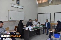 بازدید دکتر انصاری راد سرپرست معاونت دانشجویی، دکتر بلاغی سرپرست مدیریت پردیس های استان تهران و آقای فولادوند مدیر کل آموزش و پرورش شهر تهران از فرایند مصاحبه داوطلبان ورود به دانشگاه فرهنگیان استان تهران 13