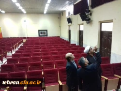 بازدید دکتر بلاغی از  پردیس شهید چمران 3