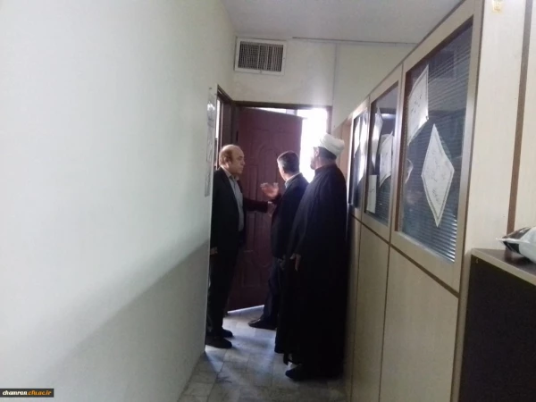 بازدید دکتر بلاغی از  پردیس شهید چمران 5