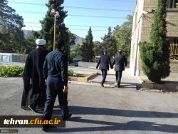 بازدید دکتر بلاغی از  پردیس شهید چمران 6