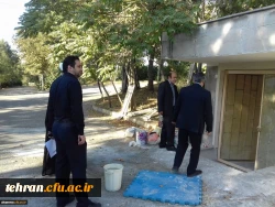 بازدید دکتر بلاغی از  پردیس شهید چمران 7