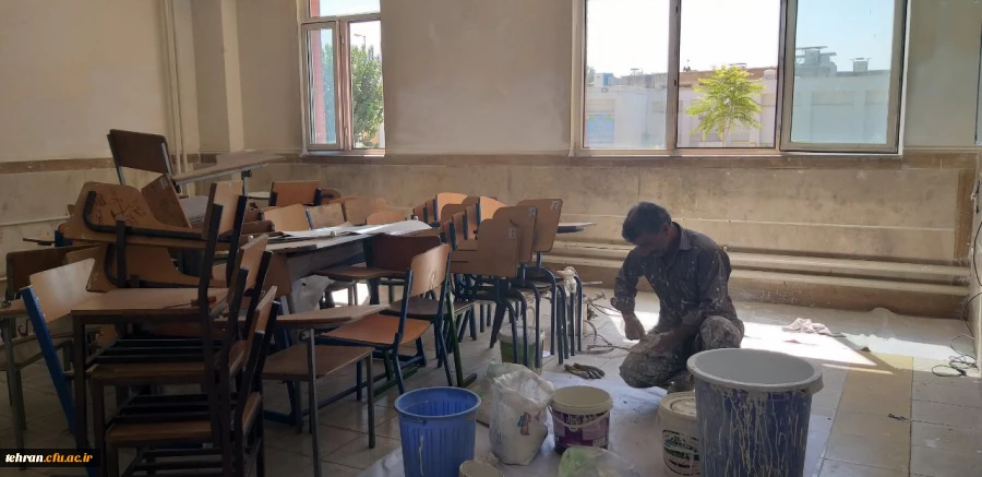 ستاد استقبال از مهر در پردیس شهید مفتح شهرری  2