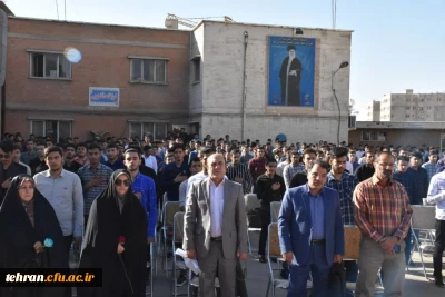 دکتر بلاغی در آئیین استقبال از دانشجو معلمان پردیس شهید مفتح تهران

تمام دانشمندان، علما، عرفا و مقامات نامدار، کسوت معلمی دارند